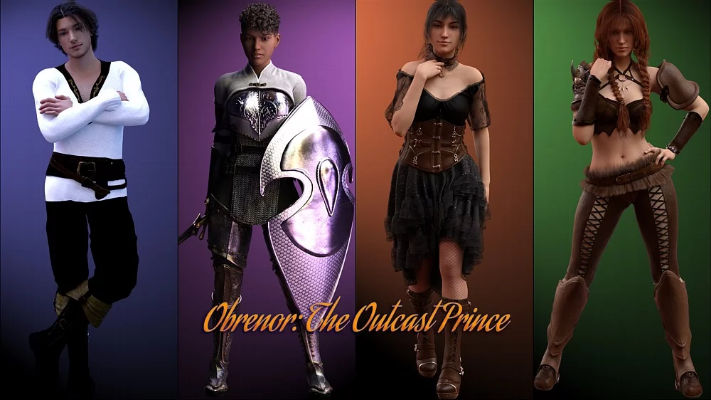 Obrenor: The Outcast Prince cover