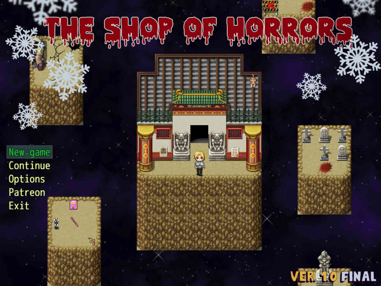 The Shop of Horrors cover