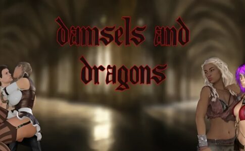 Damsels and Dungeons Porn Game Cover