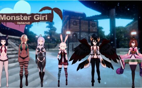 Monster Girl Island Adult Game Cover