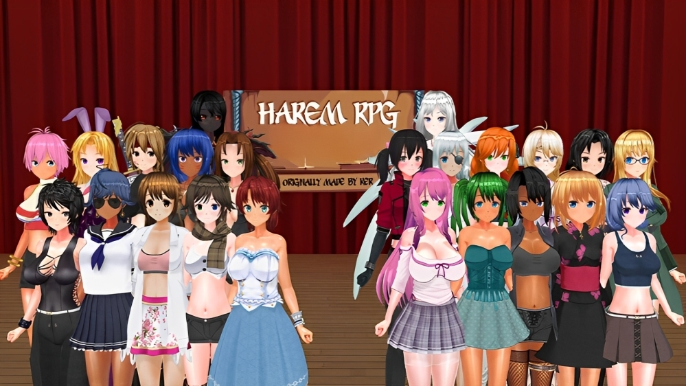 Harem Adult Game Cover