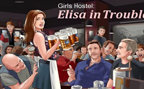 Girls Hostel Elisa in Trouble Adult Game Cover
