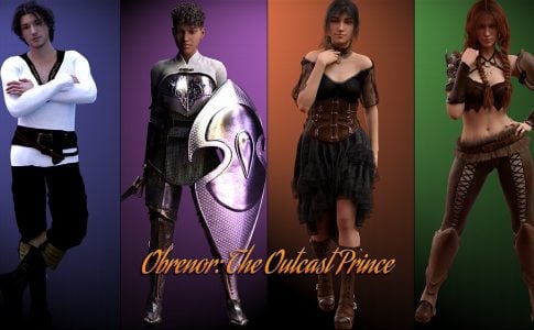 Obrenor The Outcast Prince Cover