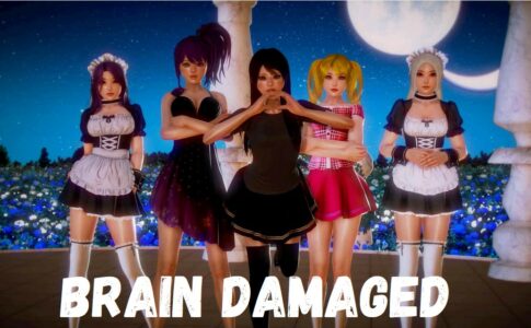 Brain Damaged Adult Game Cover