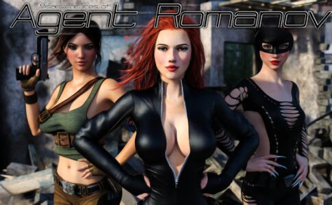 Agent of Heels Misadventures of Agent Romanov Adult Game Cover