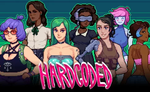 Hardcoded Adult Game Cover