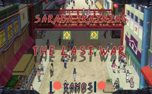 Sarada Training The Last War Cover