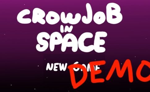 Crowjob in Space Adult Game Cover