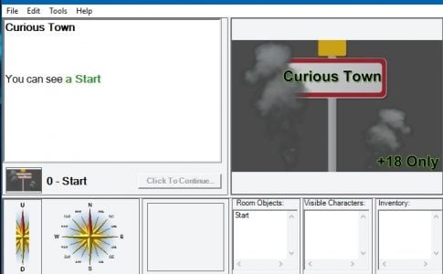 Curious Town Adult Game Cover