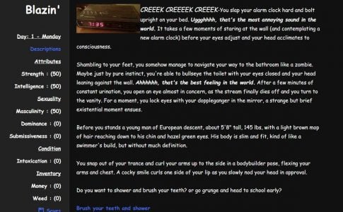 Old School Blazin Adult Game Cover