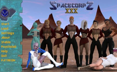 SpaceCorps XXX Adult Game Cover