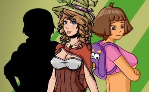 Dark Forest Stories Dora The Explorer Adult Game Cover
