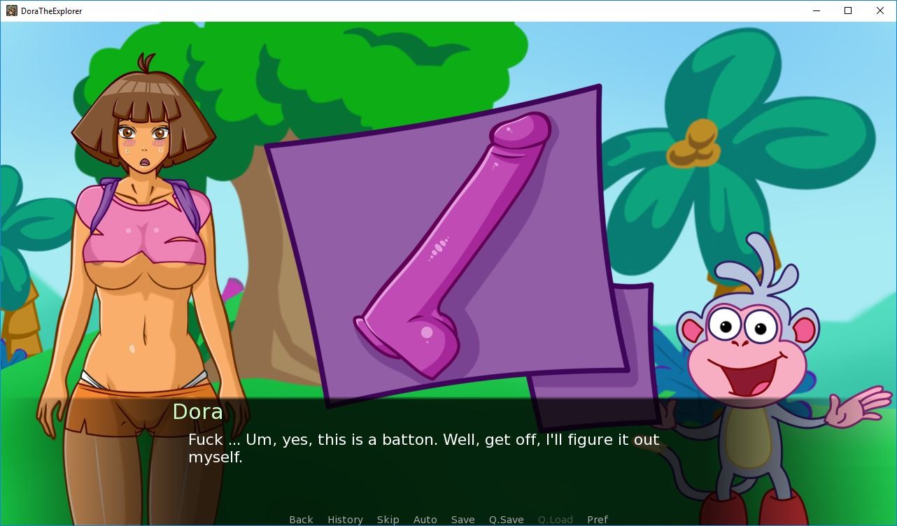 Dora the explorer porn game