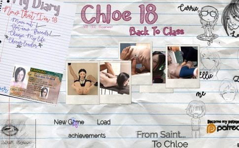 Chloe18 Back To Class Adult Game Cover