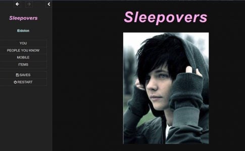 Sleepovers Adult Game Cover