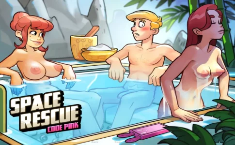Space Rescue Code Pink Adult Game Cover
