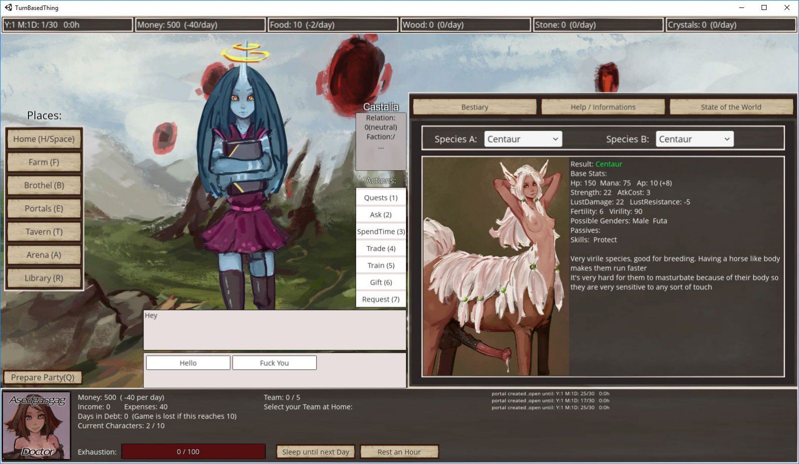 Portals of Phereon Adult Game Screenshots (8) .