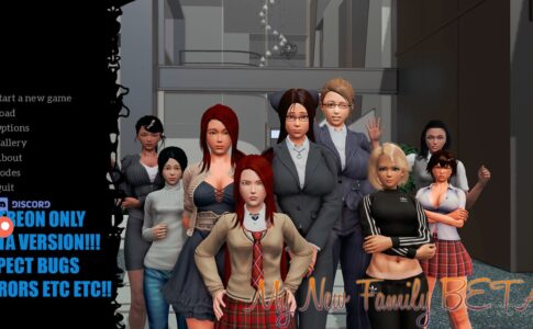 My New Family Porn Game Cover
