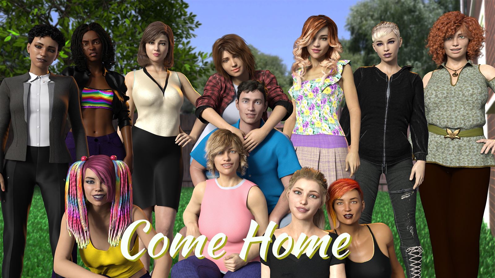 Girls coming home porn game