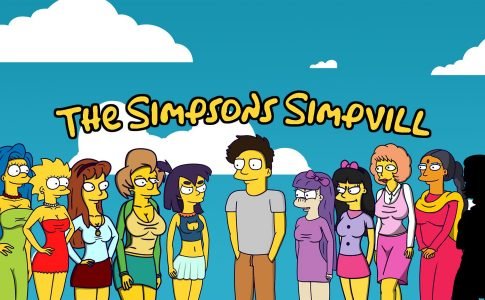 The Simpsons Simpvill Adult Game Cover