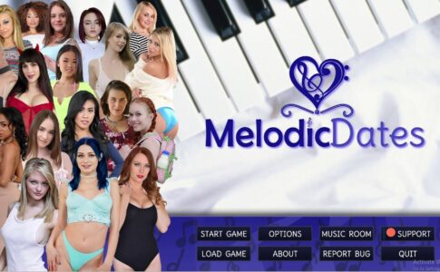 Melodic Dates Adult Game Cover