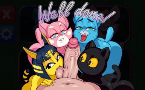 Trap The Cat Adult Game Cover