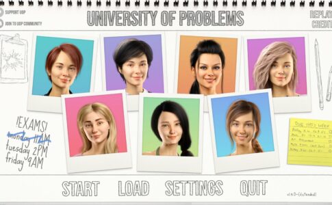 University of Problems Adult XXX Game Cover