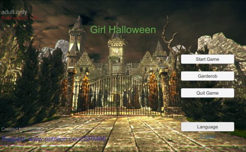 Girl Halloween Adult Game Cover