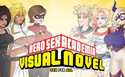 Hero Sex Academia Adult Game Cover