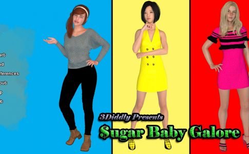 Sugar Baby Galore Adult Game Cover