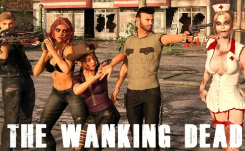 The Wanking Dead Porn Game Cover