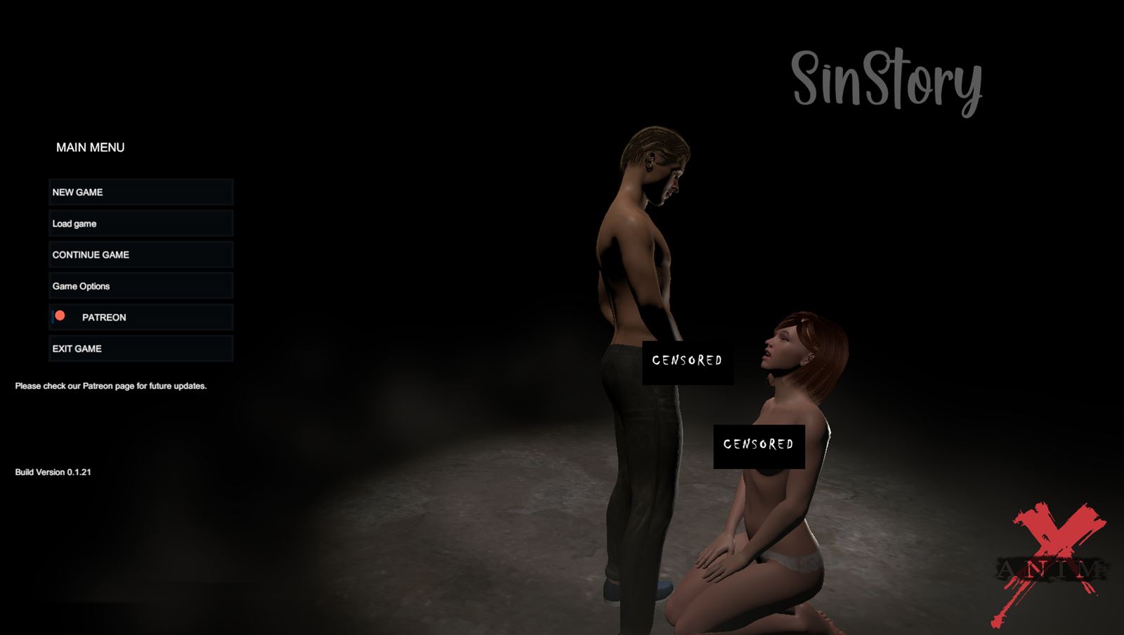 Porn game invisible sin