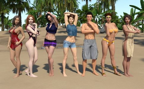 The Castaway Story Adult Game Cover