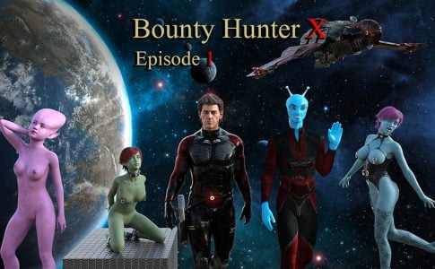 Bounty Hunter X Adult Game Cover