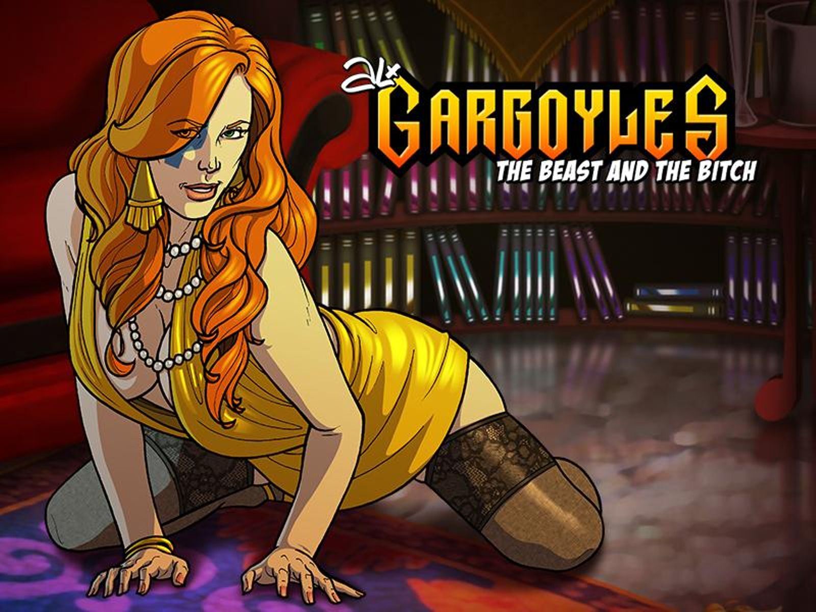 Ren'py] Gargoyles, The beast and the Bitch - v1.02 by Alx & Khronos 18+  Adult xxx Porn Game Download