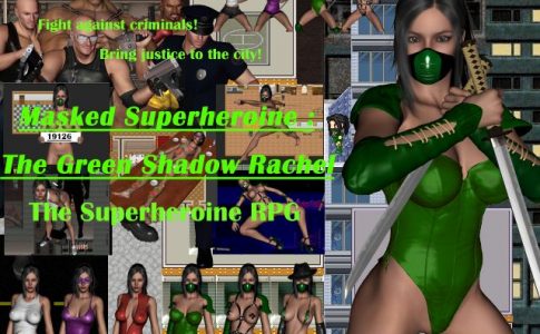 Masked Superheroine The Green Shadow Rachel Adult Game Cover