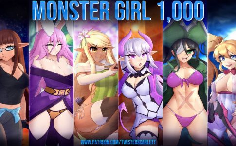 Monster Girl 1,000 Adult Game Cover
