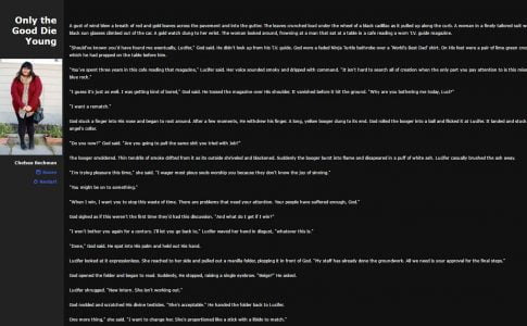 Only the Good Die Young Adult Game Cover