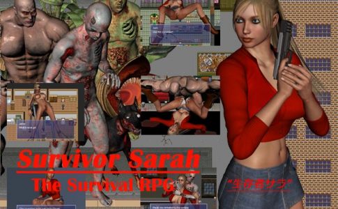 Survivor Sarah Adult Game Cover