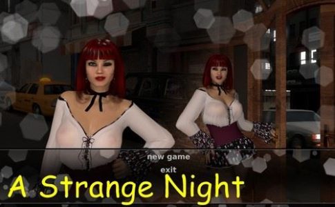 A Strange Night Adult Game Cover
