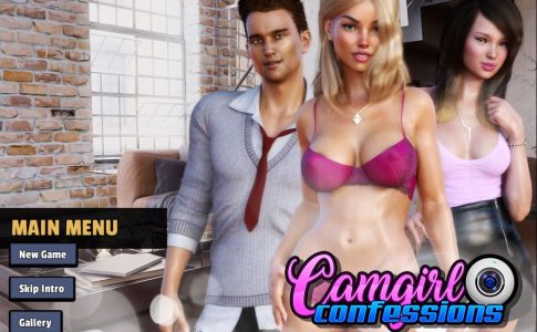 Camgirl Confessions Adult Game Cover