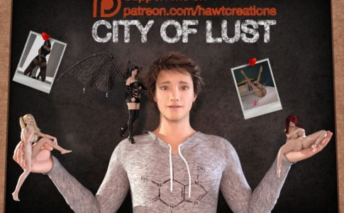 City Of Lust Adult Game Cover