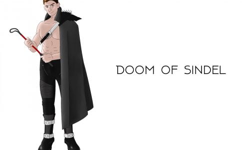 Doom of Sindel Adult Game Cover