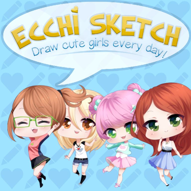 Ecchi Sketch: Draw Cute Girls Every Day! Ren'py Porn Sex Game v.1.00  Download for Windows