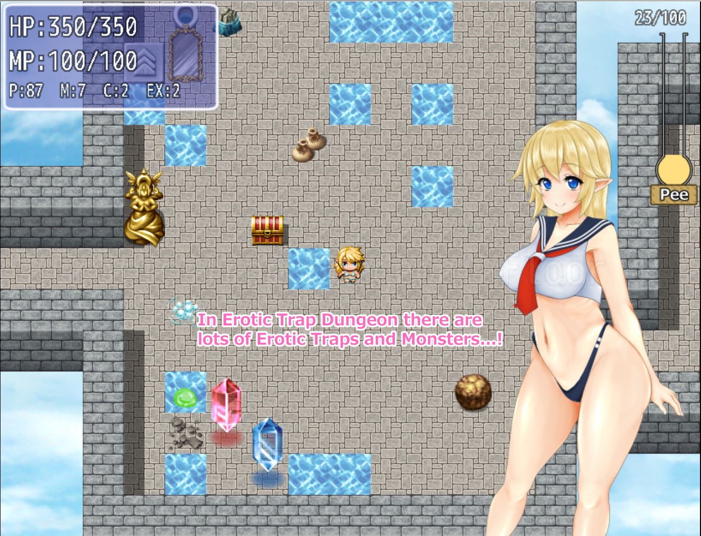 RPGM Erotic Trap Dungeon vFinal by I can not win the girl 18