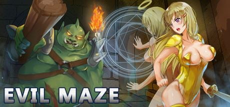 Evil Maze Adult Game Cover
