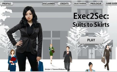 Exec2sec Suits To Skirts Adult Game Cover