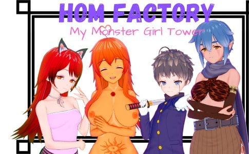 Hom Factory My Monster Girl Tower Adult Game Cover