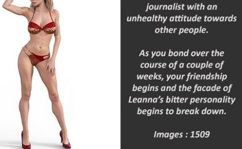 Leanna Breaking the Facade Adult Game Cover