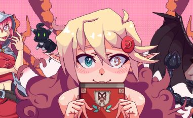 Magical Waifus Academy Adult Game Cover